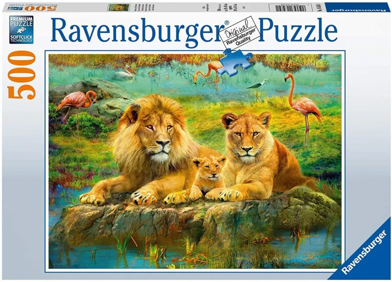 Lions in the Savannah