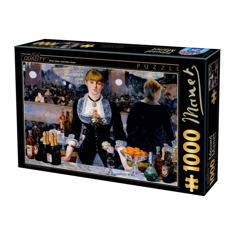 Manet Édouard: A Bar at the Folies Bergère, 1882