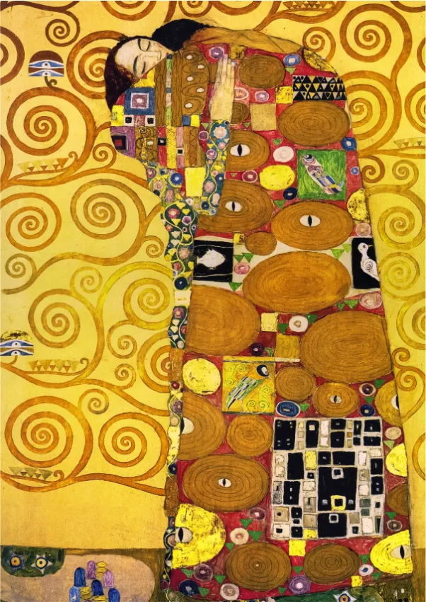 Gustav Klimt: Die Umarmung