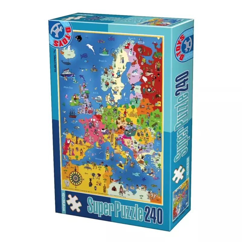 Landkarte Europa