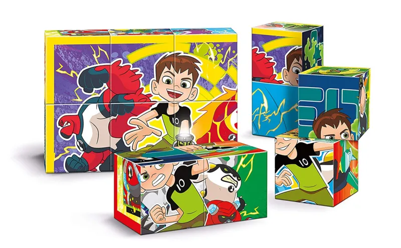 Würfelpuzzle - Ben 10