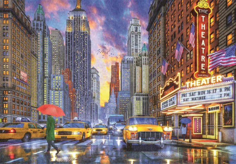 Regnerisches Manhattan