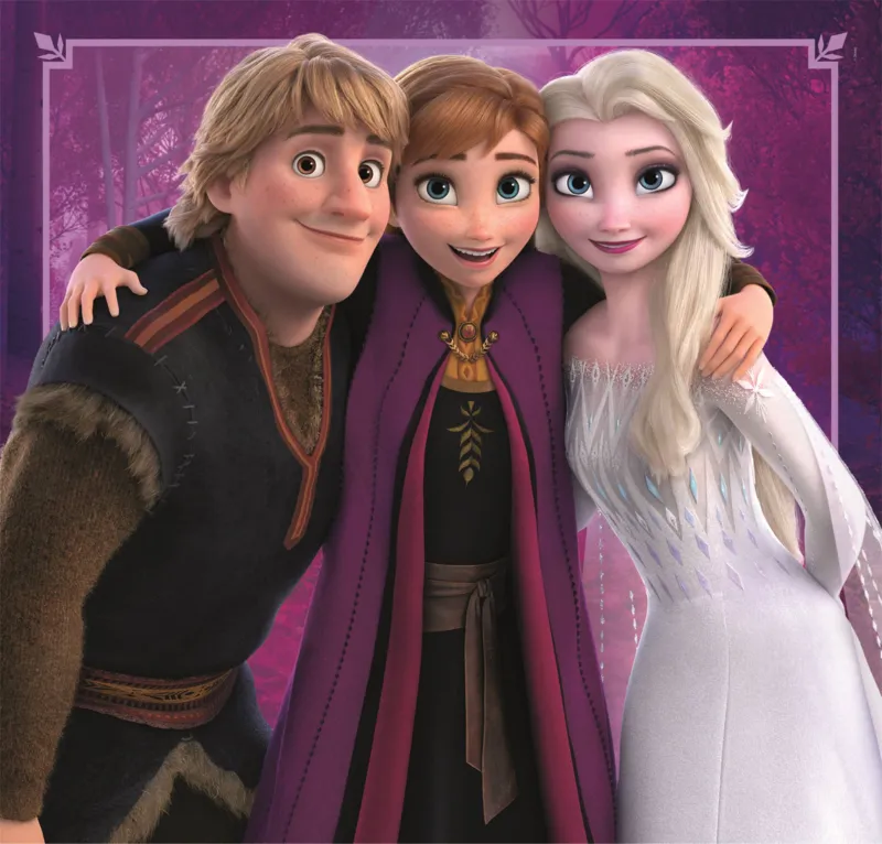 3 Puzzles - Frozen - Die Eiskönigin