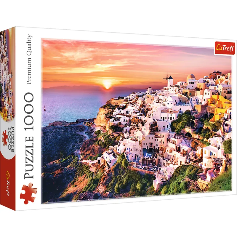 Sonnenuntergang über Santorini