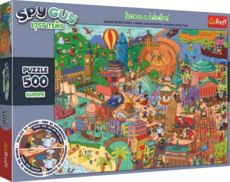 Spy Guy Lost Items: Europa - Kazstudio Sa Rodzina Treflikow