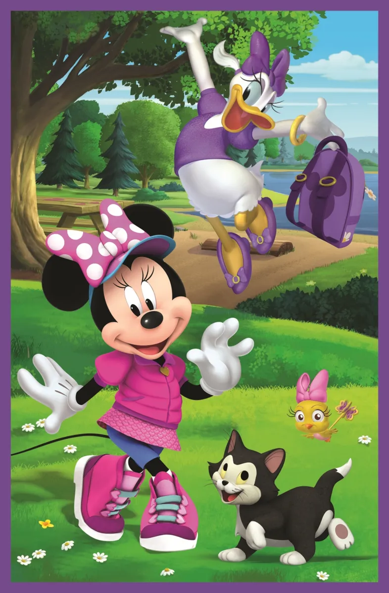 3 Puzzles - Minnie And Friends