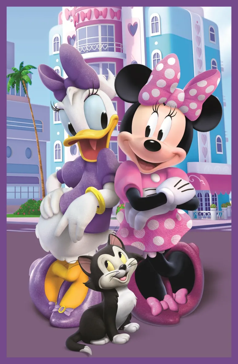 3 Puzzles - Minnie And Friends