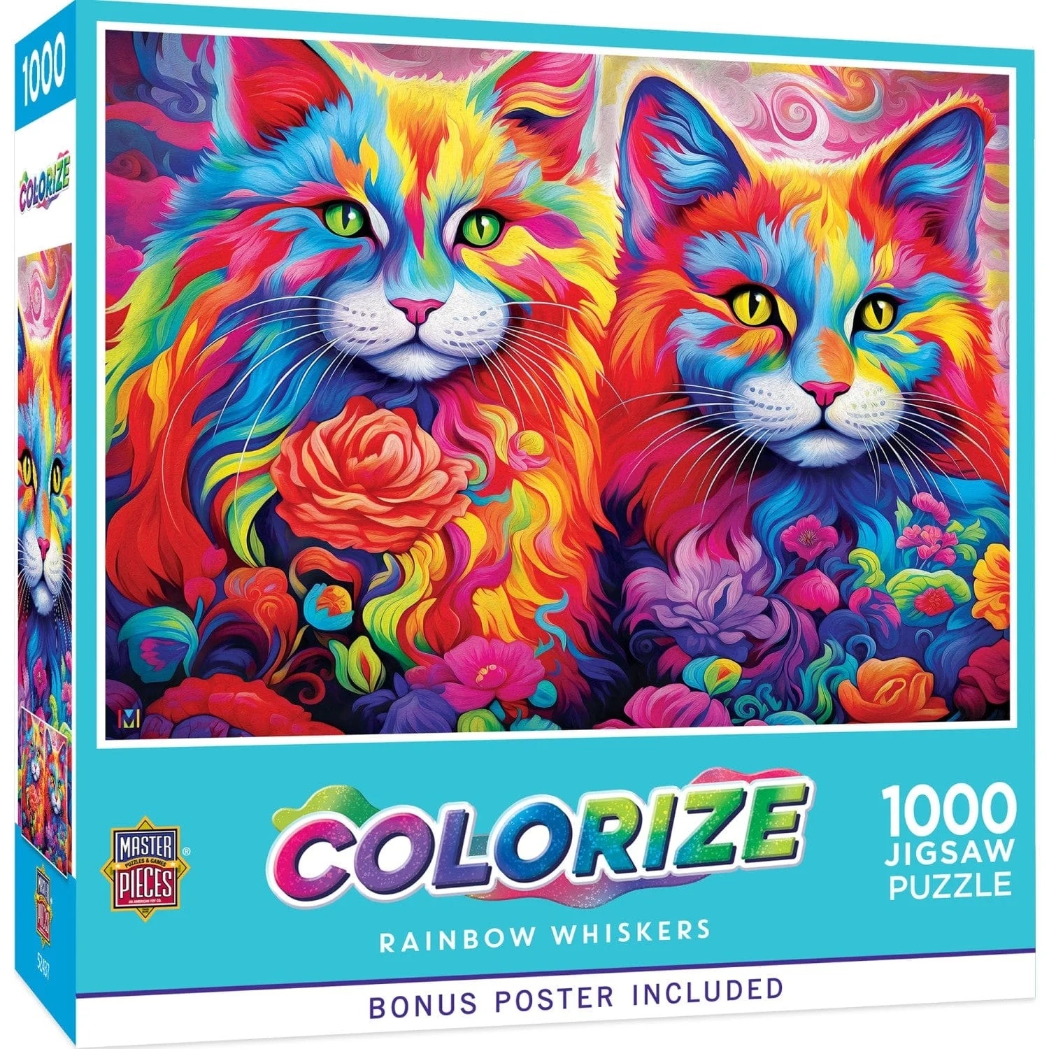 Colorize - Schnurrhaare - Master Pieces - 1000 Teile | planet-pu…