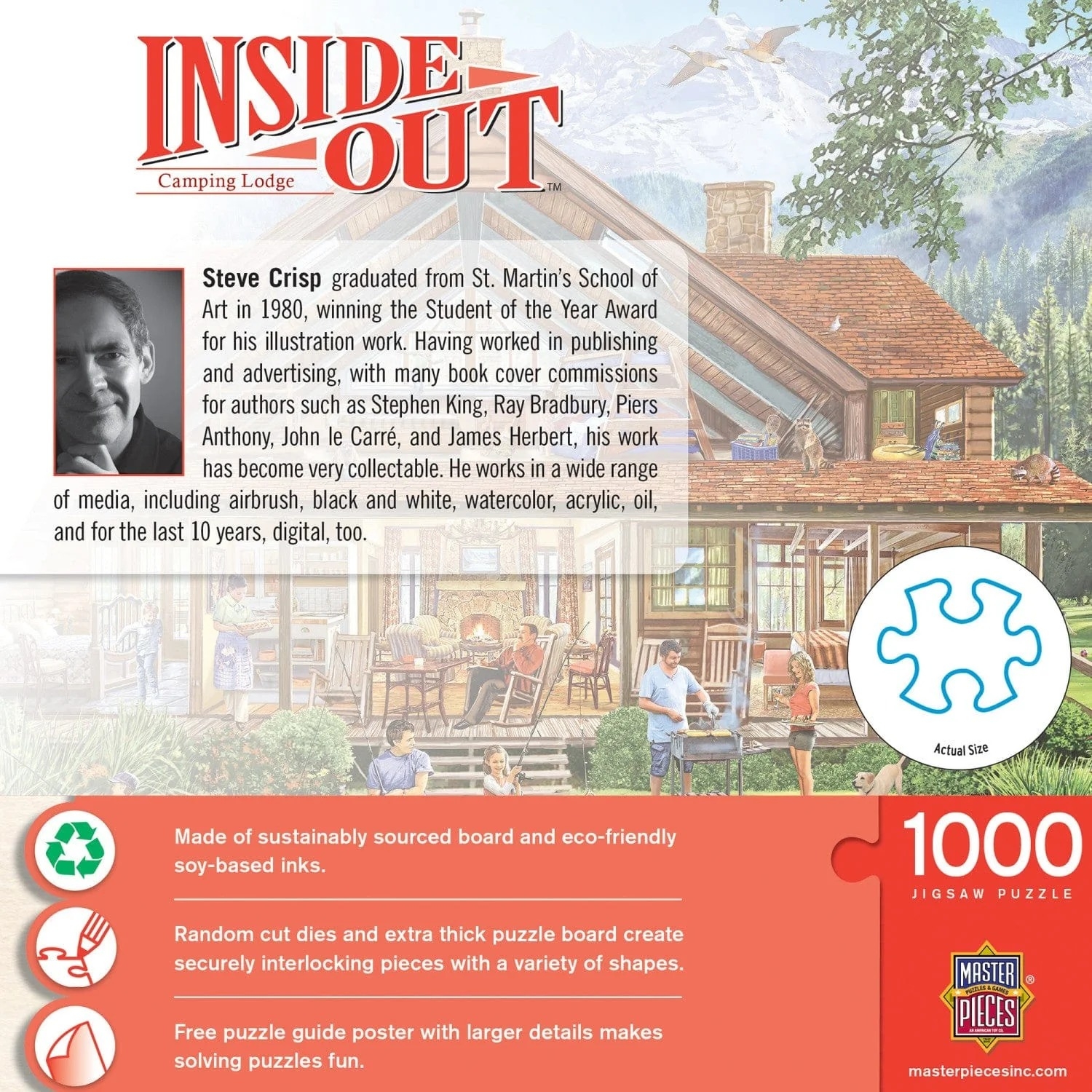 Inside Out - Camping Lodge - Master Pieces - 1000 Teile | planet…