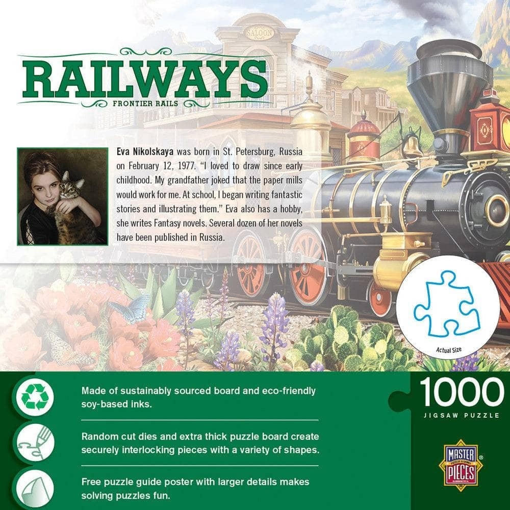 Railways - Nach Westen - Master Pieces - 1000 Teile | planet-puz…