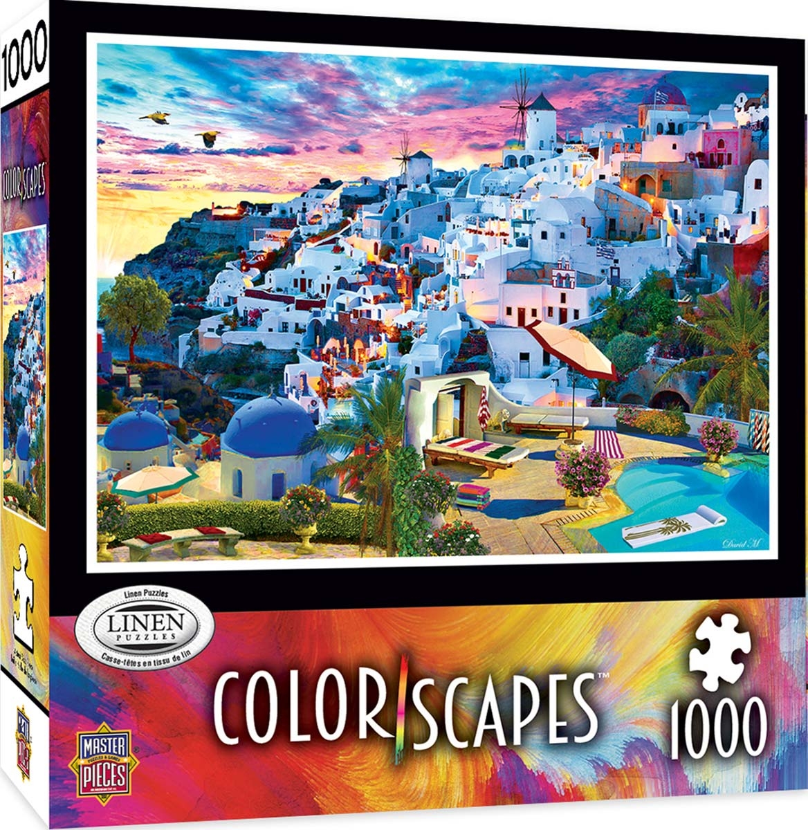 Santorini Sky - Master Pieces - 1000 Teile | planet-puzzles.de