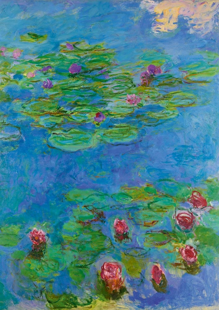 Claude Monet - Water Lilies, 1917 - Bluebird Puzzle - 1000 Teile…