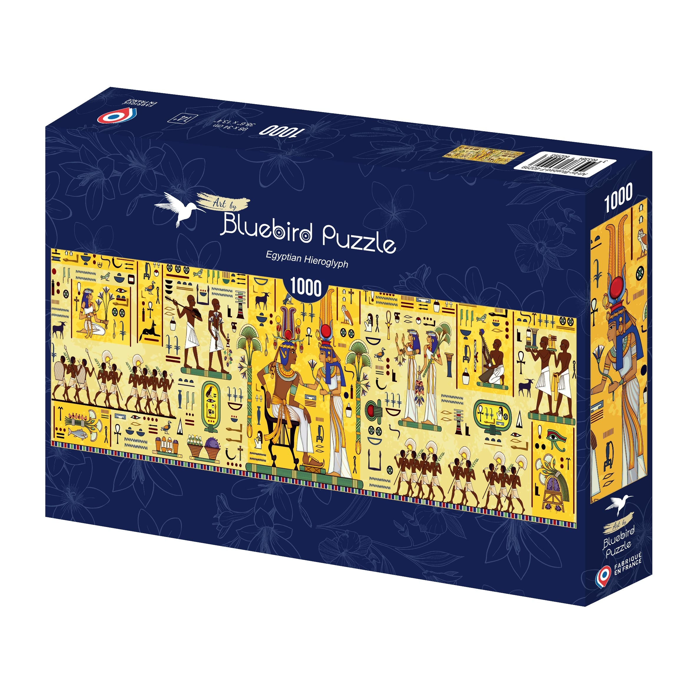 Egyptian Hieroglyph - Bluebird Puzzle - 1000 Teile | planet-puzz…
