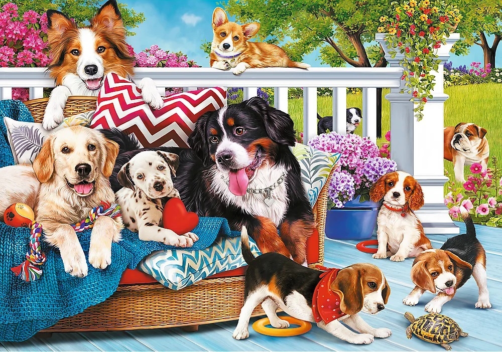 Trefl Prime Puzzle - Doggy Love - Trefl Prime - 1000 Teile | pla…