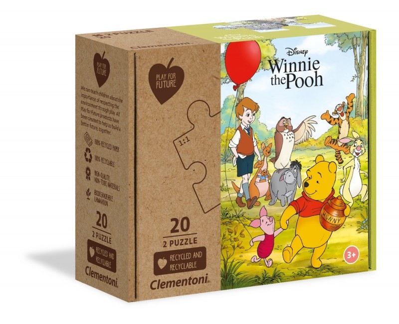 2 Puzzles - Winnie the Pooh - Clementoni - 20 Teile | planet-puz…