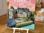 Malen Nach Zahlen - Stadtmauer von Vannes