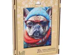 Holzpuzzle - Gustav mürrischer Bulldog