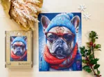 Holzpuzzle - Gustav mürrischer Bulldog