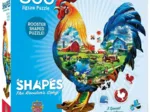 Das Krähen des Hahns - Formpuzzle