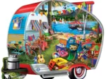 Glückliche Camper - Formpuzzle