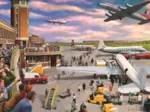 Flughafen-Terminal
