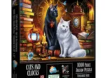 Katzen und Uhren