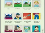 Rahmenpuzzle - Read and Look 27-28 (auf Englisch)