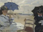 Claude Monet - The Beach at Trouville, 1870