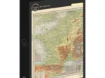 Karte von Frankreich - Larousse, 1925