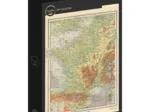 Karte von Frankreich - Larousse, 1925