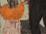 Edouard Vuillard: Child Wearing a Red Scarf, 1891