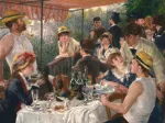 2 Puzzles - Auguste Renoirs Kunst: Frühstück der Ruderer - La Grenouillère