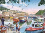The Little Fishermen at the Harbour