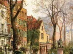 William Edward Fox - Im Park Spazieren Gehen