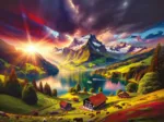 Am Rande der Alpen