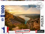 Französische Regionen - Sonnenuntergang über den Schluchten von Verdon