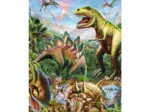 XXL Teile - Neon Puzzle - Dinosaurier