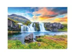 Isländischer Wasserfall