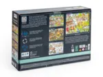 4 Puzzles - Dorfplatz im Wandel der Jahreszeiten