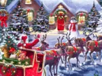 Santa And Sleigh