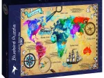 Colorful World Map