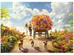 Carrying Flowers