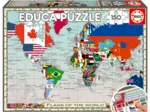 XXL Teile - GeoPuzzles - Flags of the World