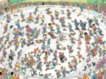 Jan van Haasteren - Skateboarden In Der Bowl