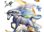 Wooden Puzzle - The Flying Unicorn