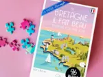 Minipuzzle 96 Teile - En BRETAGNE Il fait beau plusieurs fois par Jour