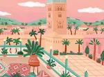 Koutoubia-Moschee, Marokko