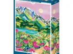 Sonnenaufgang über den Alpen