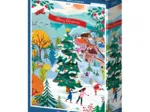 Schlittschuhlaufen zur Weihnachtsfreude