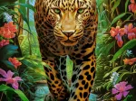 Leopard in der Wildnis